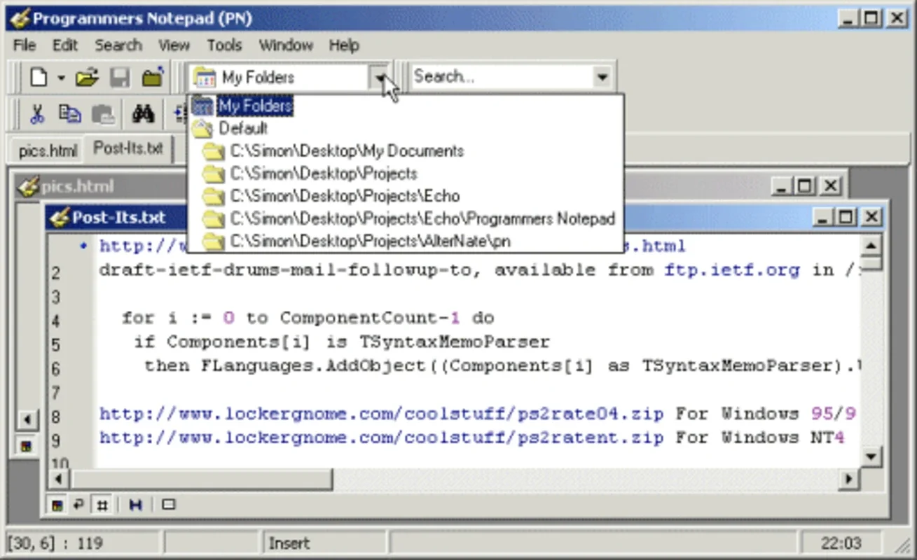 Programmers Notepad: A Simple Yet Powerful Windows Programming Editor