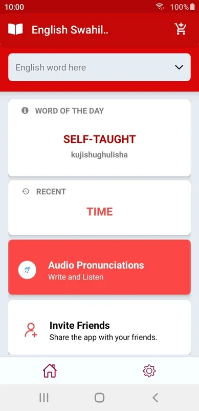 English Swahili Dictionary for Android - Offline Translator