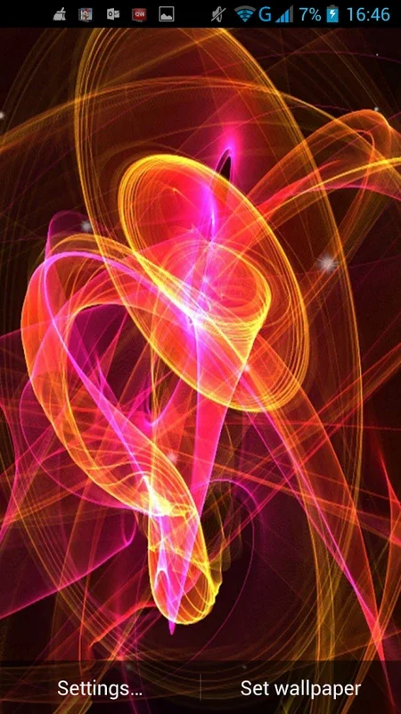 Electric Plasma Live Wallpaper for Android - Transform Your Device