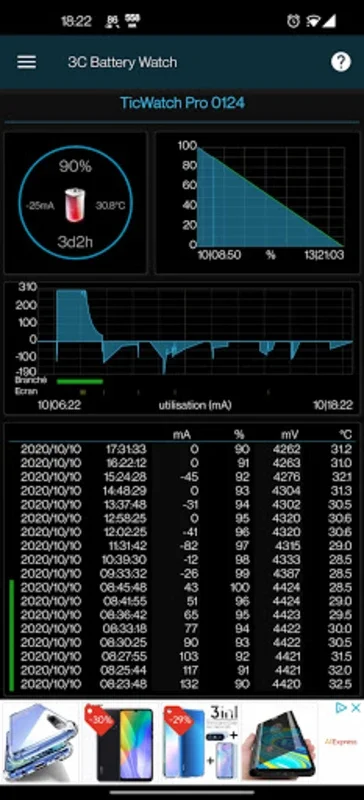 3C Battery Watch for Android: Optimize Battery Life