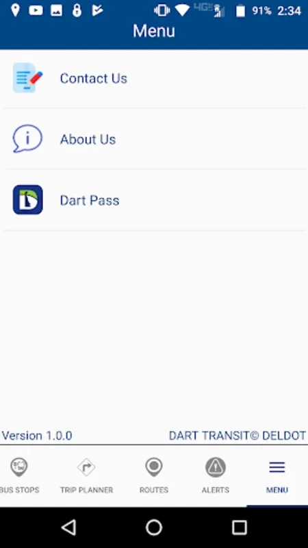 DART Transit for Android - Streamline Your Delaware Commutes