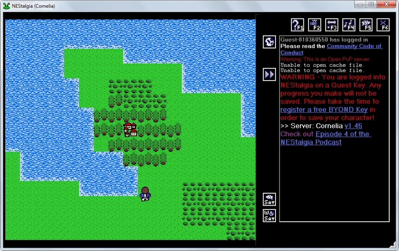 NEStalgia for Windows - An 8-bit RPG with Multiplayer