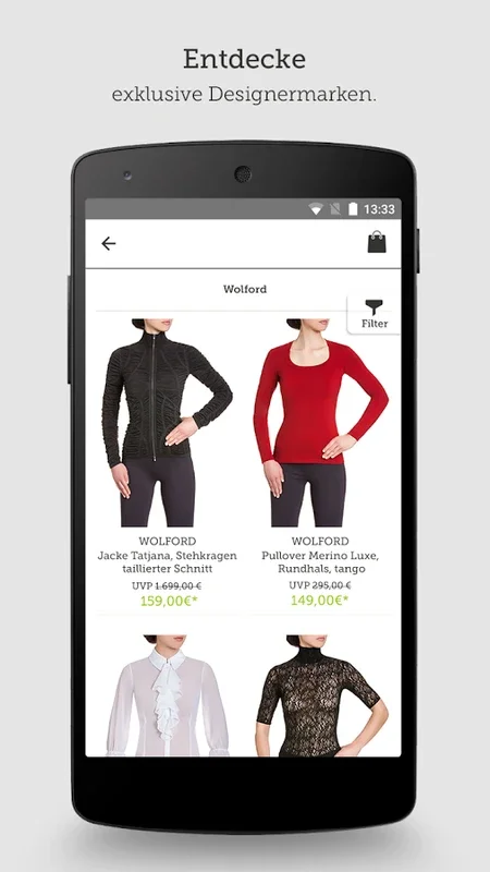 brands4friends for Android - Exclusive Shopping Club