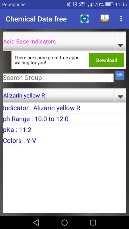 Chemical Engineer Data free for Android - Explore Chemistry Easily