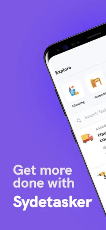 Sydetasker for Android - Securely Hire Local Taskers