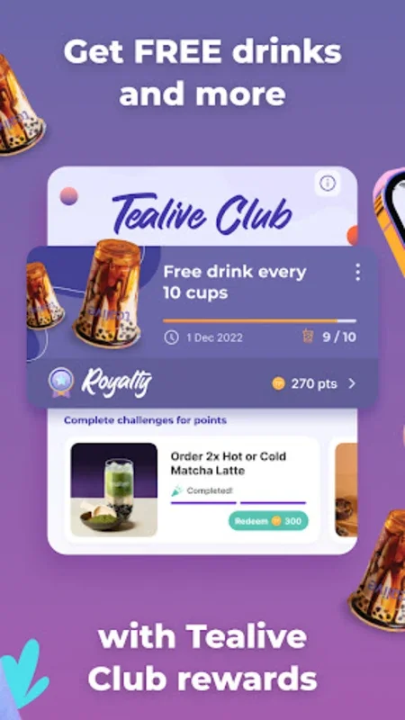 Tealive MY - Order Bubble Tea on Android - Free Download