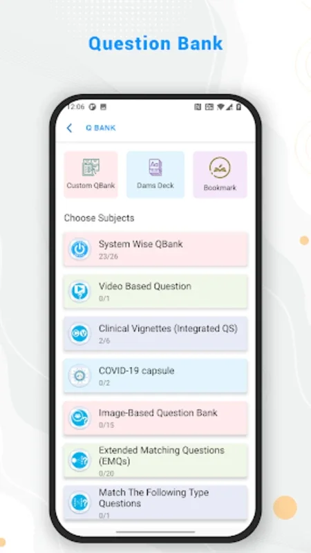 DAMS eMedicoz | NExT, NEET PG for Android - No Downloading Required