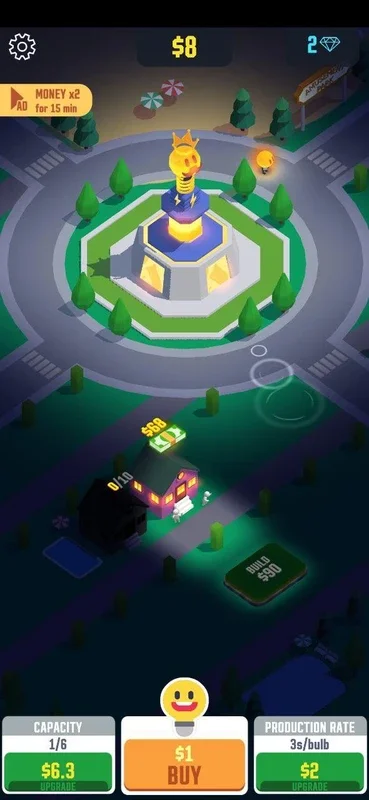 Idle Light City for Android - Illuminate the City