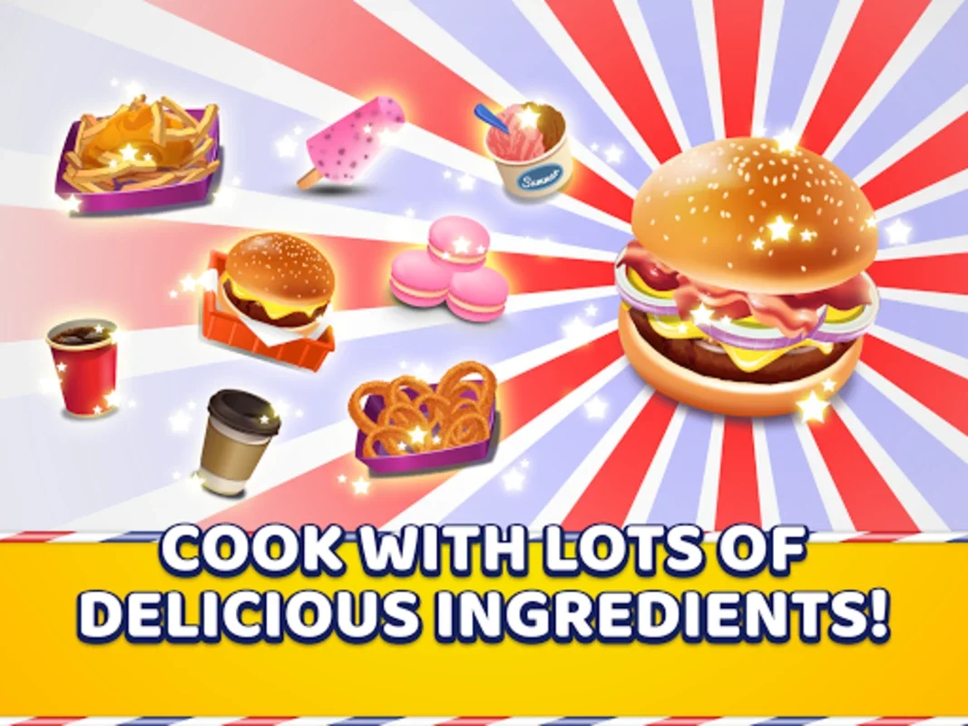 American Burger Truck: Cooking for Android - Culinary Delight