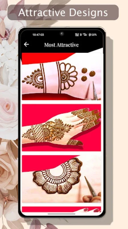 Mehndi Design 2023 for Android: Explore Diverse Patterns