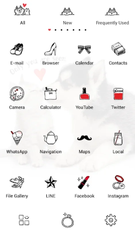 Puppy and Kitten +HOME for Android: Adorable Customization