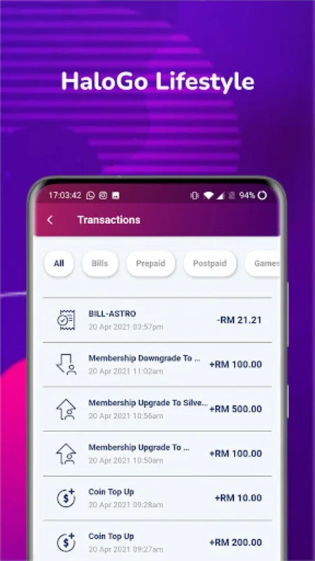 HaloGo Lifestyle for Android - Manage Finances & More