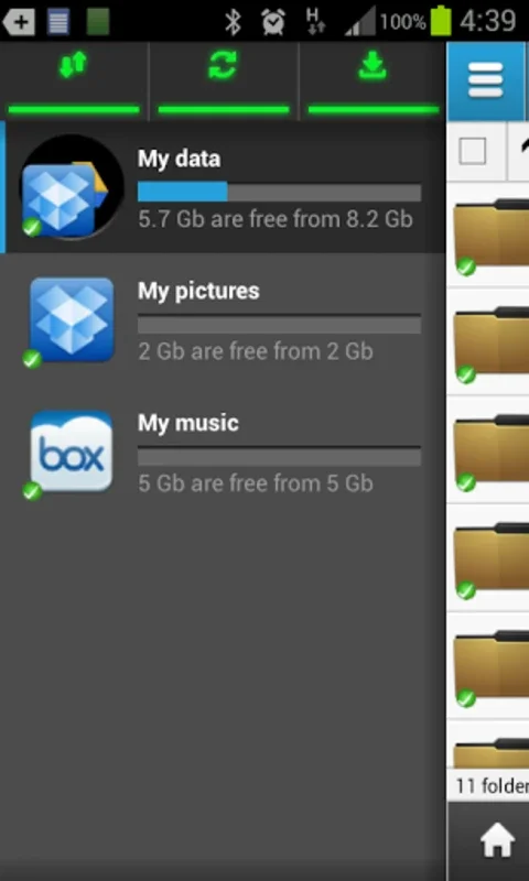 CloudCube for Android: Unify Your Online Storage Services