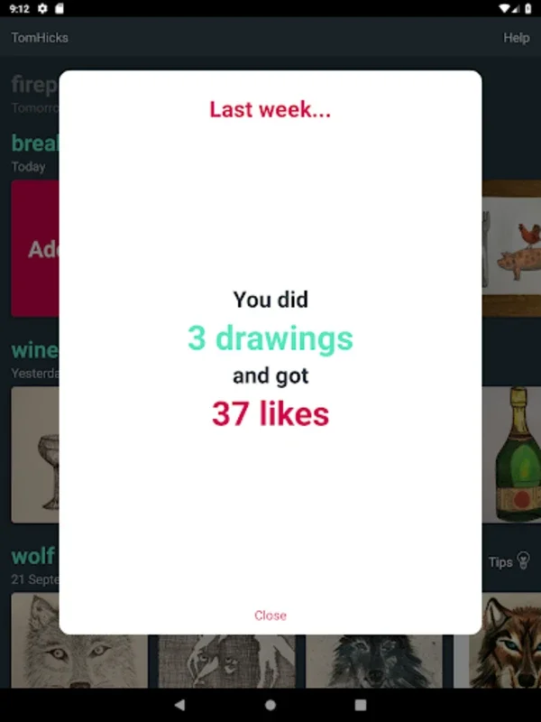 Sketch a Day: Daily challenges on Android for Artistic Growth