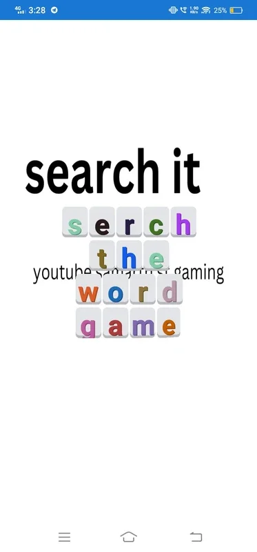 serch the word game for Android - Engaging Word Challenges