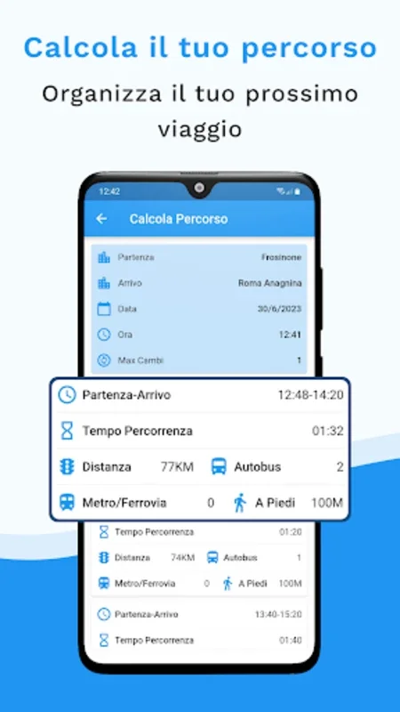 Cotral Mobile for Android: Real - Time Bus Schedules