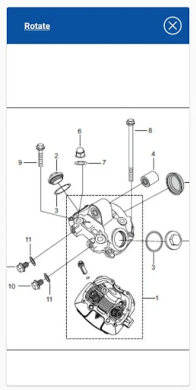 Bajaj Spare Parts Search for d for Android - Streamlined Spare Part Search