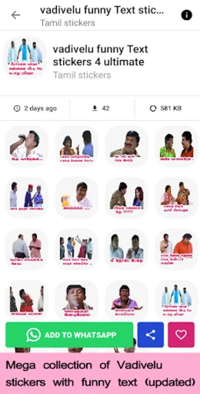 Sirippu Tamil Stickers for Android - Enhance WhatsApp Chats