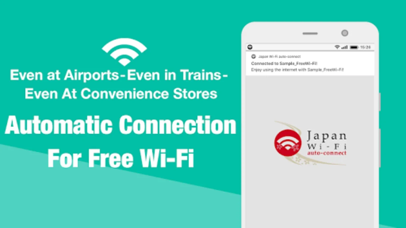 Japan Wi-Fi auto-connect for Android - Seamless Wi-Fi Access