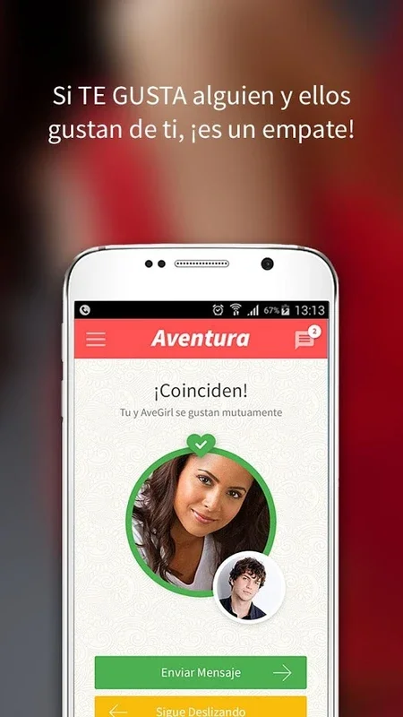 Aventura for Android - Connect with Black Singles