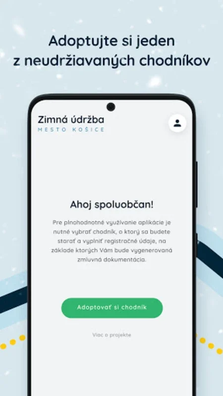 Zimná Údržba for Android - Contribute to Winter Maintenance