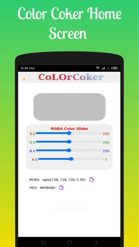 ColorCoker for Android - Color Management and Conversion