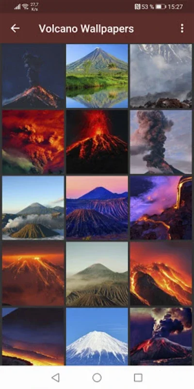 Volcano Wallpapers for Android - High-Quality Visuals at Your Fingertips