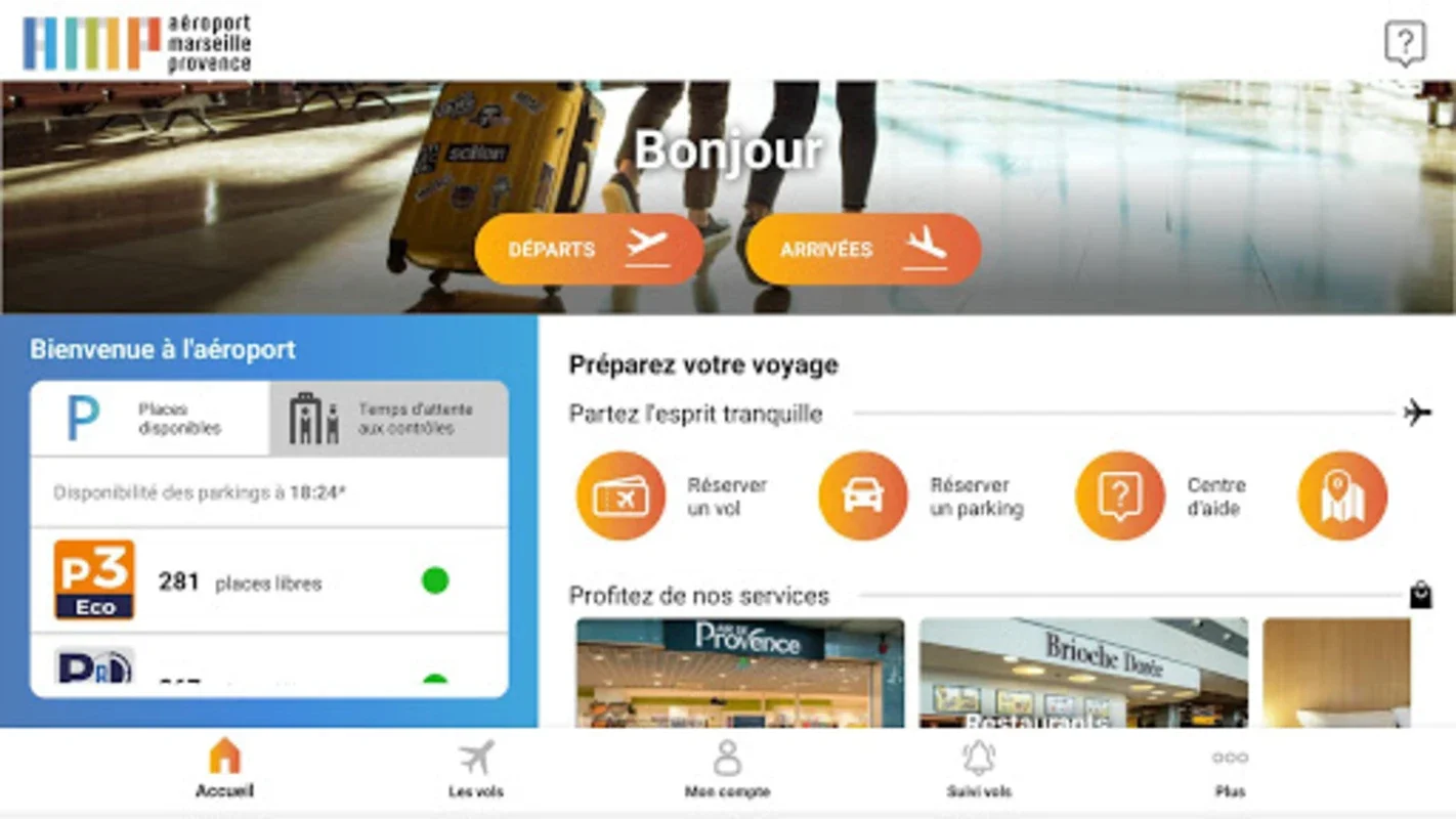 Aéroport Marseille Provence for Android - Seamless Airport Experience