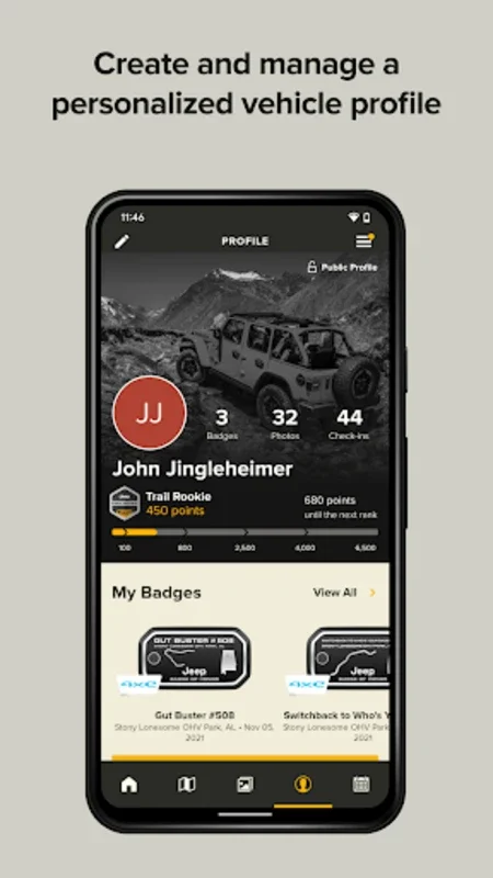 Badge of Honor for Android - Off-Road Trail Exploration Tool