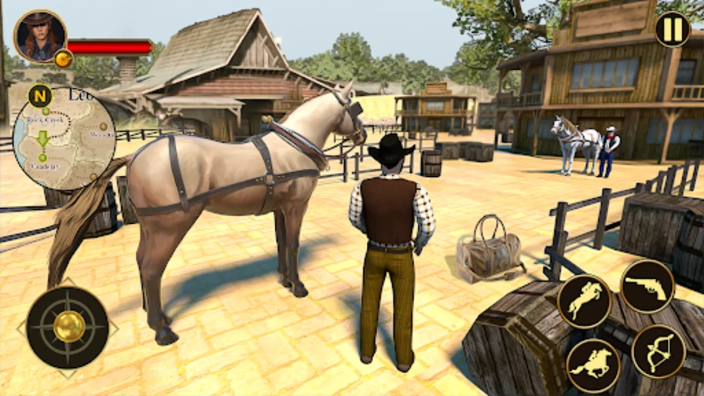 West Cowboy Games Horse Riding for Android - Experience the Wild West