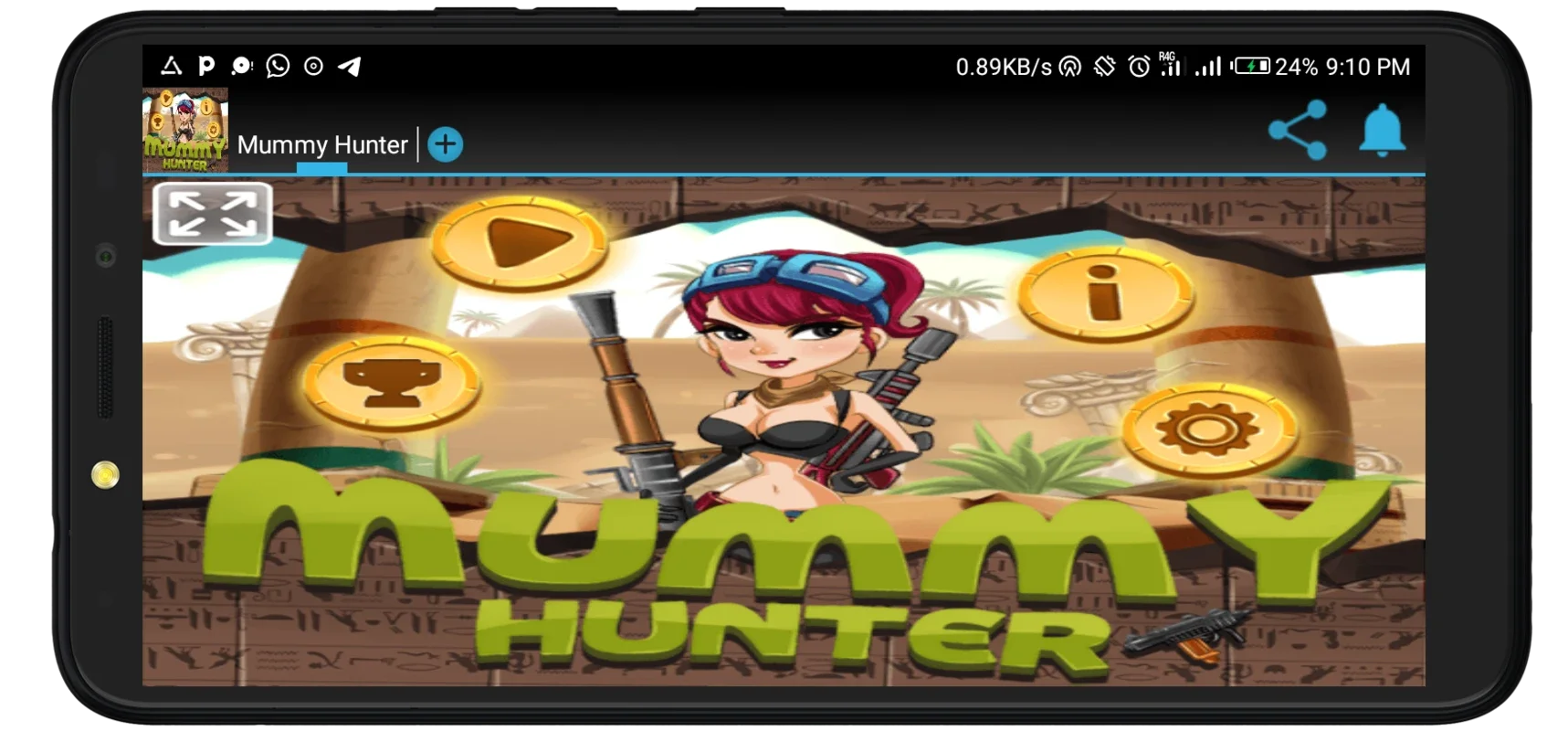 Mummy Hunter for Android - Thrilling Mummy Hunting Game