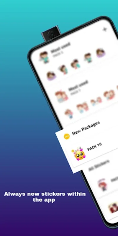 Love Stickers & Cute Couple for Android - Expressive Chat Tools