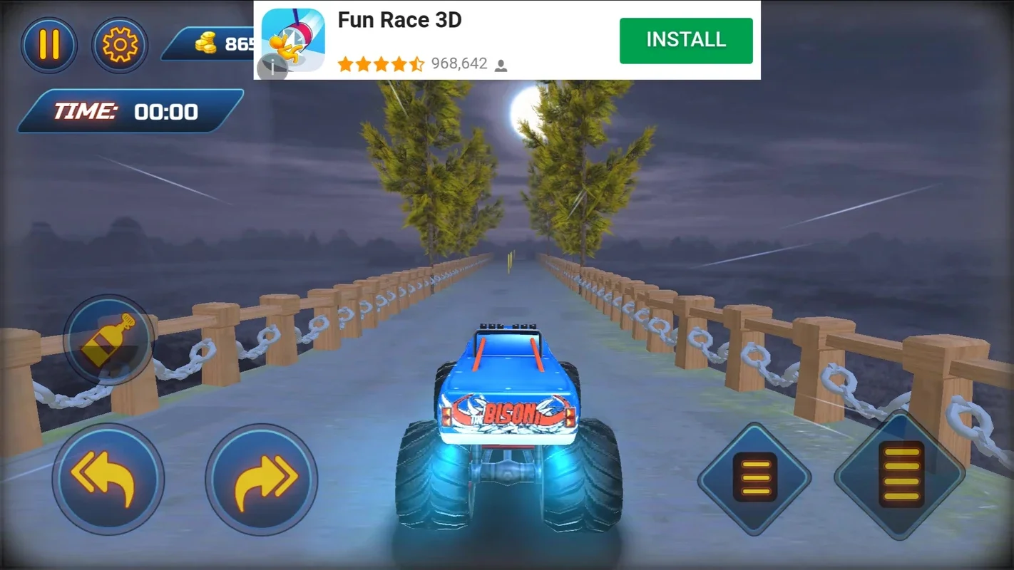 Monster Truck Stunts for Android - Thrilling 3D Racing