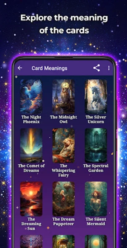 Tarot of Dreams for Android - Unveiling Dream Insights