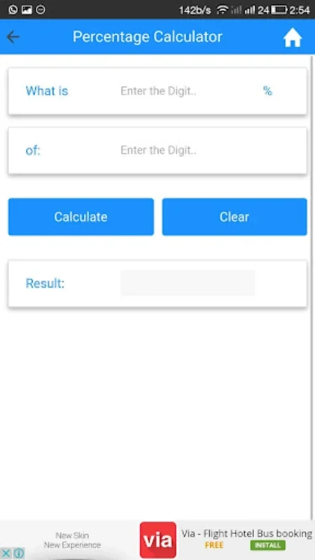 Percentage Calculator - Free for Android: Simplify Calculations