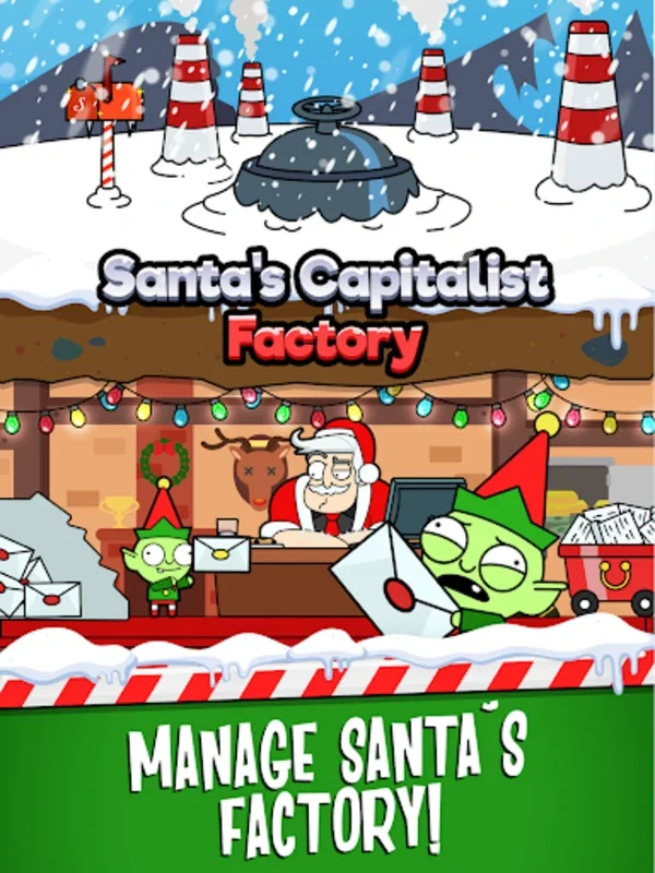 Santa’s Capitalist Factory for Android - Build a Festive Empire