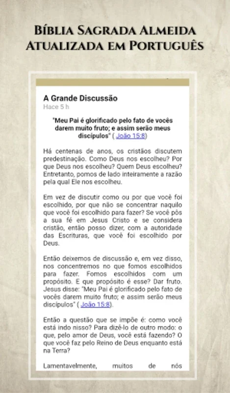 Bíblia João Ferreira Almeida for Android - Offline Bible Study