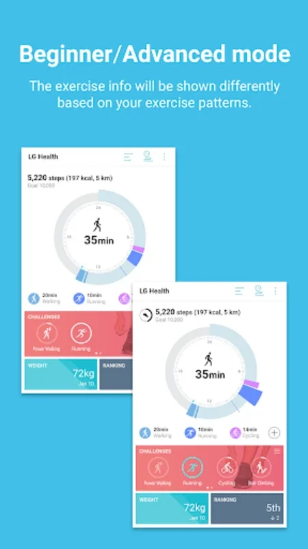 LG Health for Android - Track Your Physical Activity