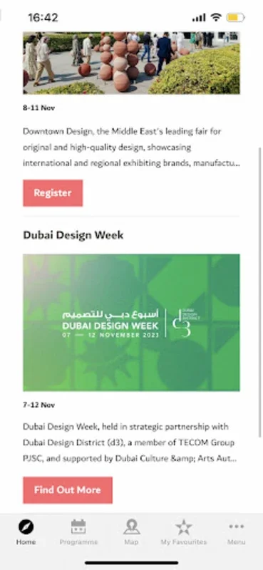 Dubai Design Week App for Android - Enhance Your Festival Experience