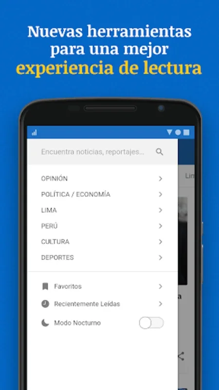 Perú21 for Android - Stay Informed with the Latest News