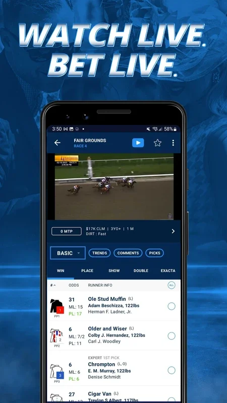 TwinSpires Horse Race Betting on Android: Legal and Feature - Rich