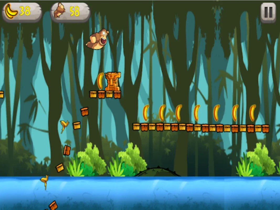 Banana King Kong: Jungle Run for Android - Thrilling Jungle Adventure